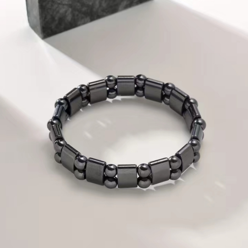 NEW Hematite Magnetic Bracelet - Picture 2 of 4
